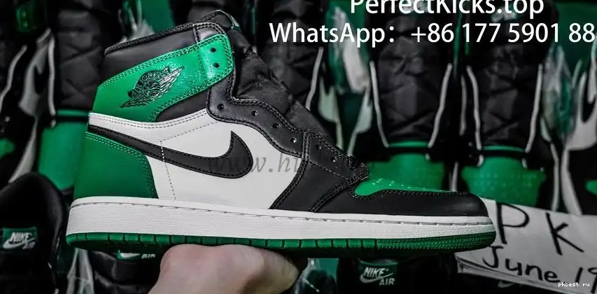 READY RETAIL Jordan MATERIALS Retro Pine GOD Green SHIP PK 1 TO High 0506